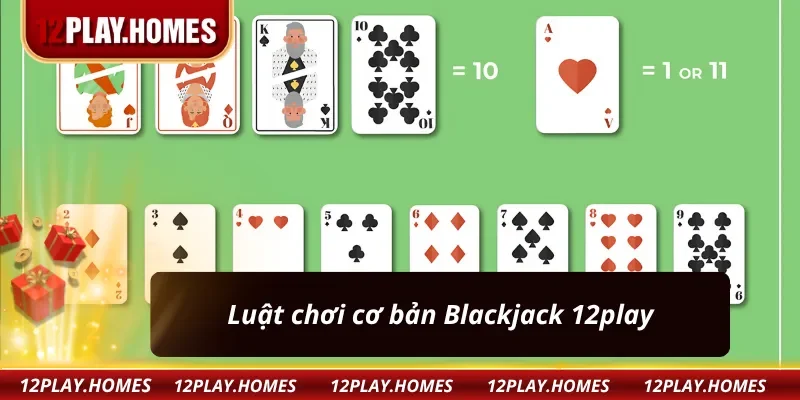 Luật chơi chi tiết Blackjack 12play